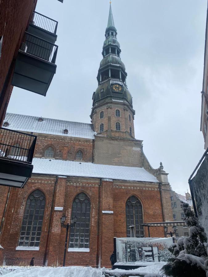 Old Town Apartment Near St Peters Basilica Riga Eksteriør billede